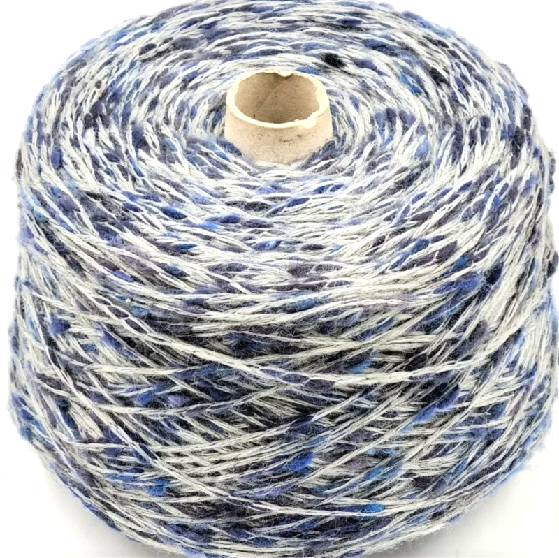 thick-merino-wool-thread-spool-blue-gray-for-hand-knitting