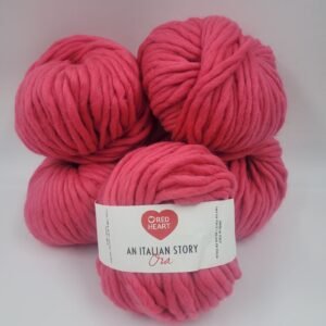 PINK-HALF-WOOLEN-THICK-STIES-FOR KNITTING