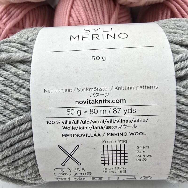 100% Merino vilna (Rinkinys 350g) - Image 2