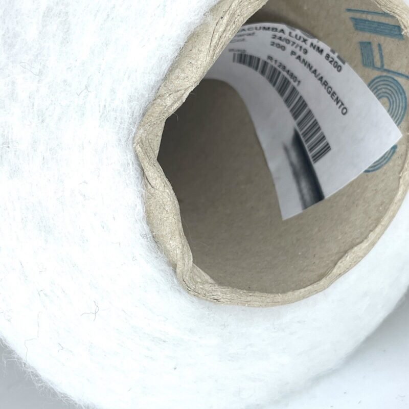 10% KID Mohera, 10% Merino Vilna, 80% Akrilas + Blizgėsys - Image 4