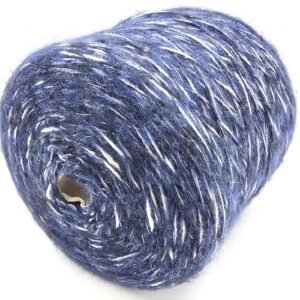 14% Mohera, 20% Merino vilna, 43% Akrilas, 21% Poliamidas, 2% Poliesteris