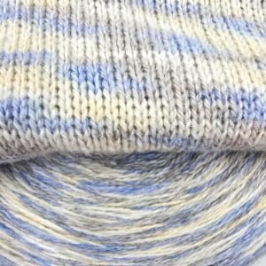 10% Kašmyras, 40% Merino Vilna, 15% Viskozė, 35% Poliamidas