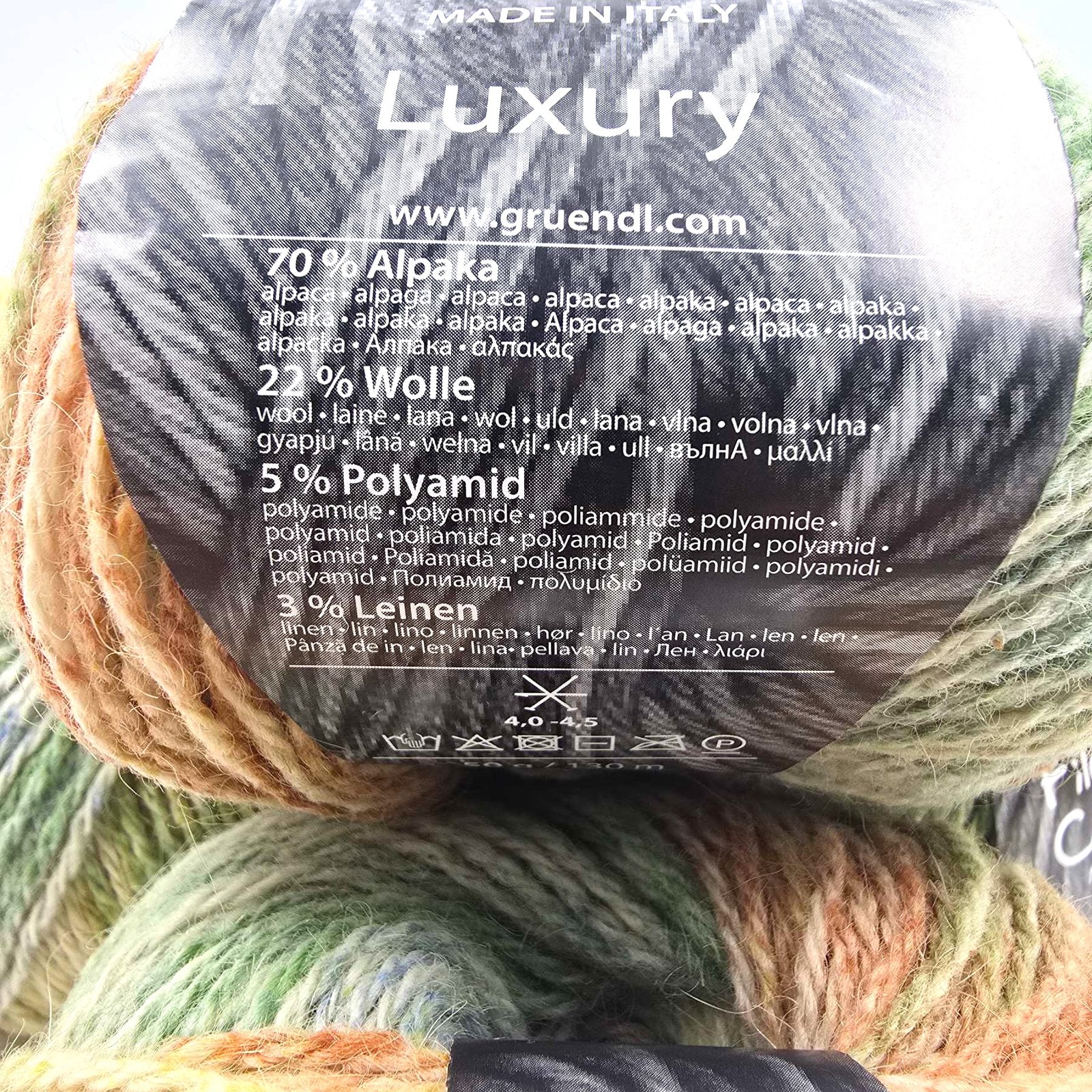 70% Alpaka, 22% Vilna, 5% Poliamidas, 3% Linas - Image 3