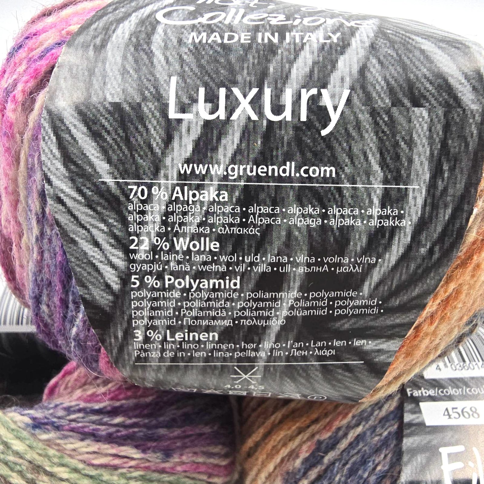 70% Alpaka, 22% Vilna, 5% Poliamidas, 3% Linas - Image 3