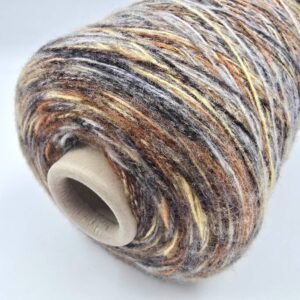 15% Alpaka Baby, 15% Vilna, 50% Medvilnė Organic, 20% Poliamidas