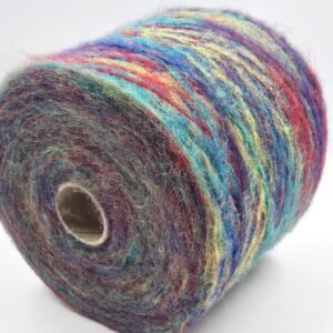 25% Vilna, 17% Poliamidas, 56% Akrilas, 2% Elastanas