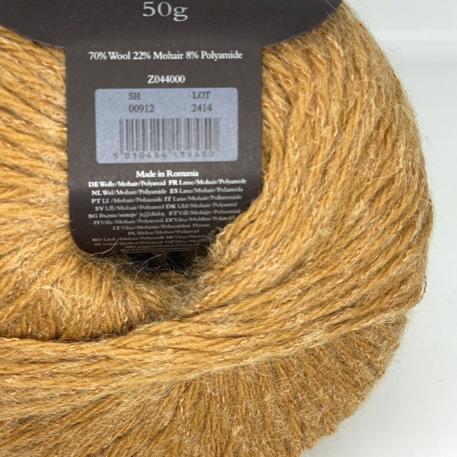 22% Kid Mohera, 70% Eriuko vilna, 8% Poliamidas - Image 2